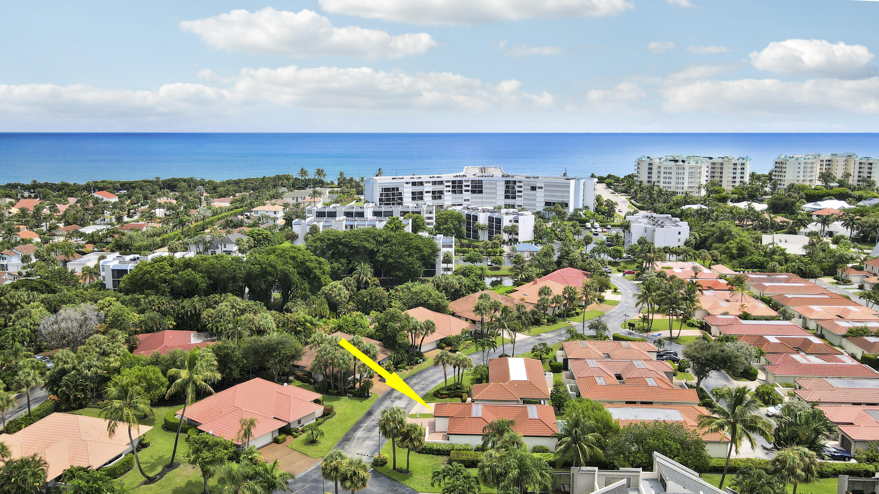 1472 Via Cameron Jupiter, FL 33477 - Photo 2 of 24 Aerial - Beach proximity