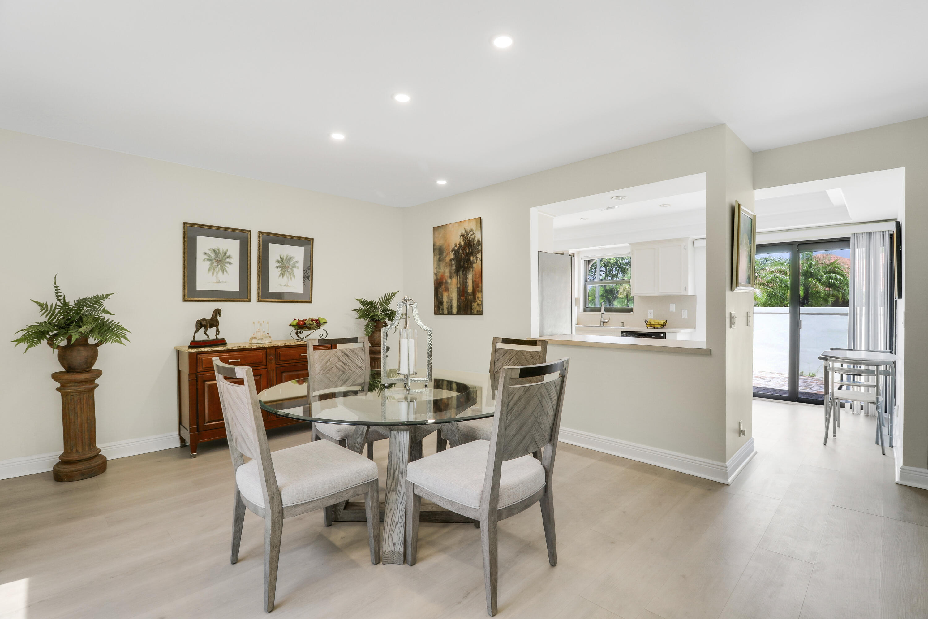 1472 Via Cameron Jupiter, FL 33477 - Photo 8 of 24 Kitchen to Dining