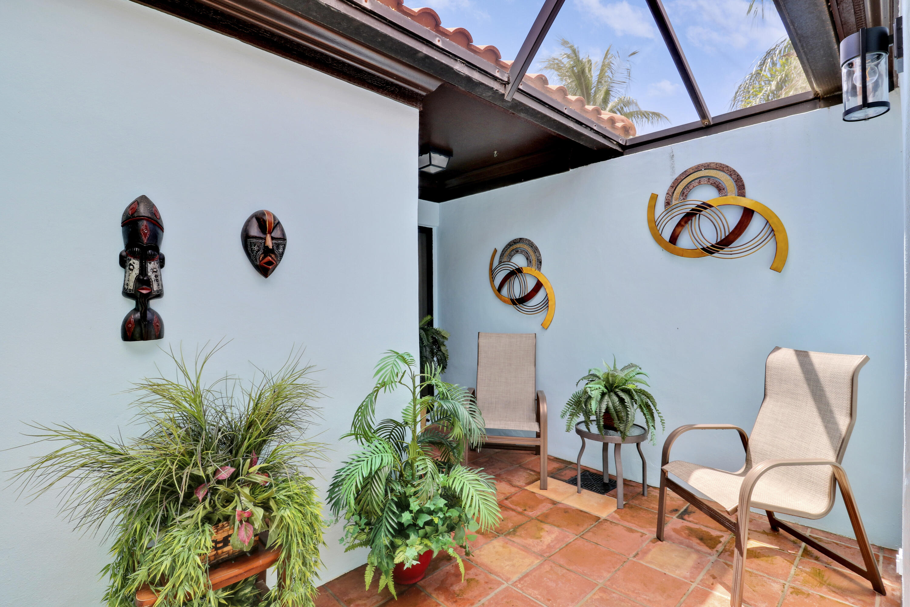 1472 Via Cameron Jupiter, FL 33477 - Photo 10 of 24 Inner Courtyard off Dining