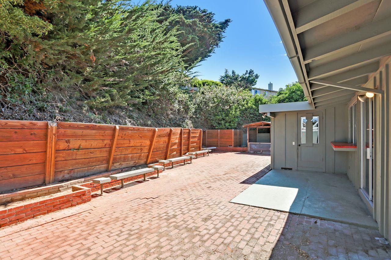 3235 Rio Road Carmel, CA 93923 - Photo 37 of 40 a view of a backyard of the house