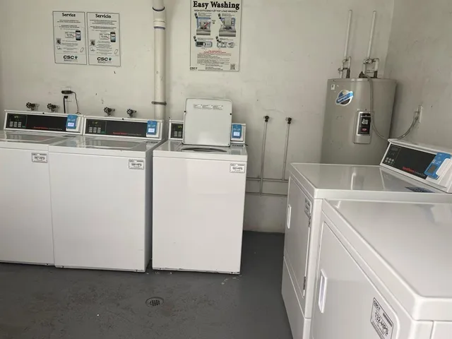 a room with storage and utility