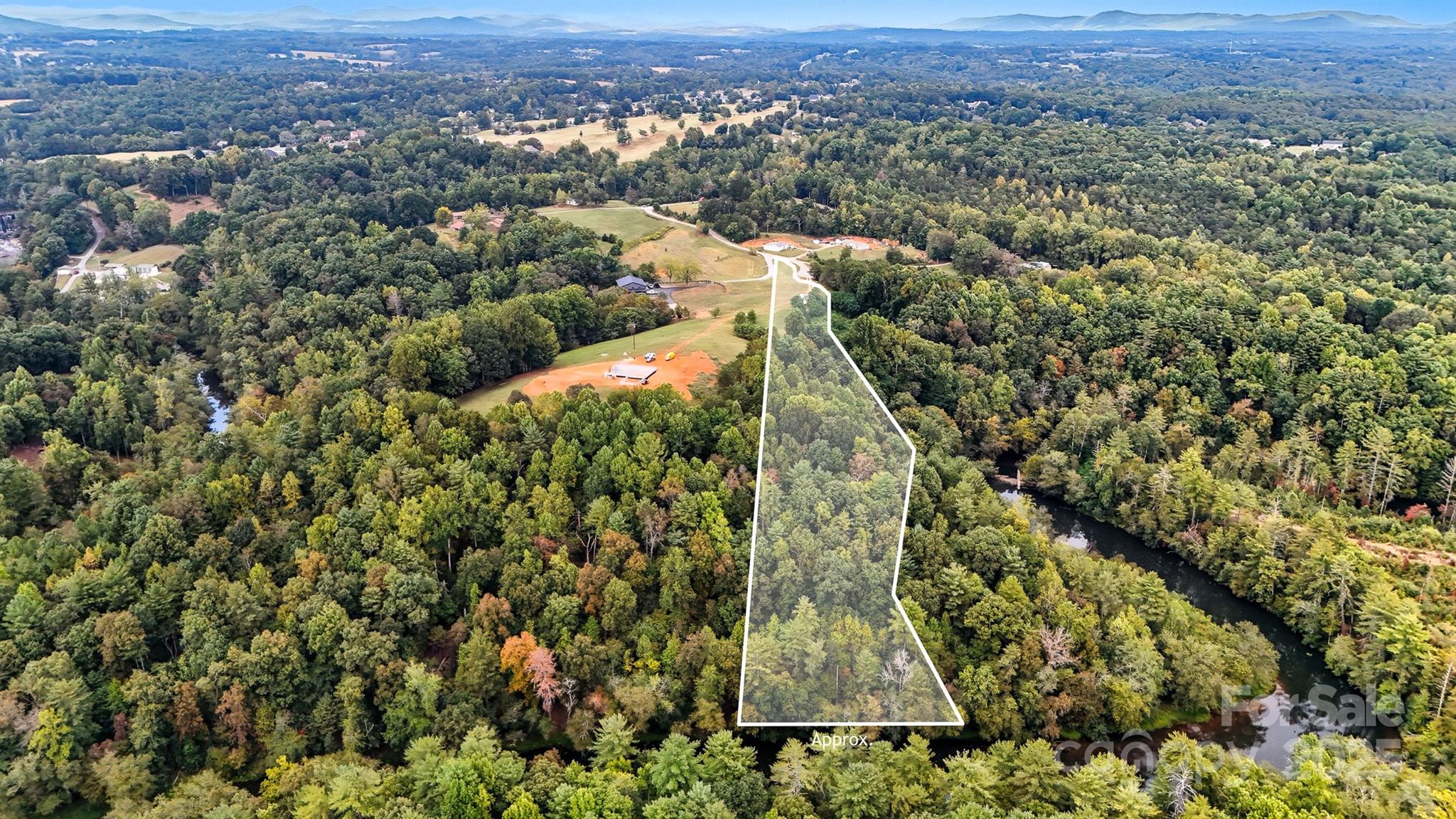 0 Myers Road Granite Falls, NC 28630 - Photo 12 of 14 an aerial view of residential house with parking and yard