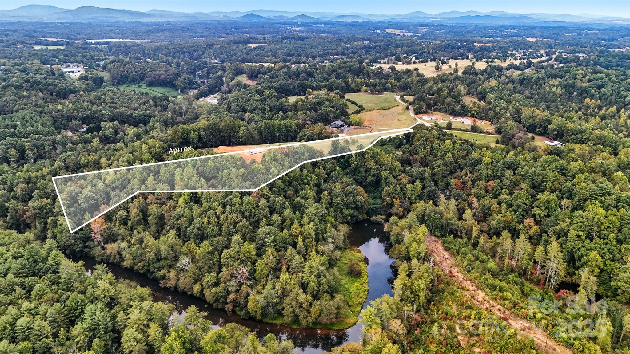 0 Myers Road Granite Falls, NC 28630 - Photo 13 of 14 an aerial view of a house with a yard