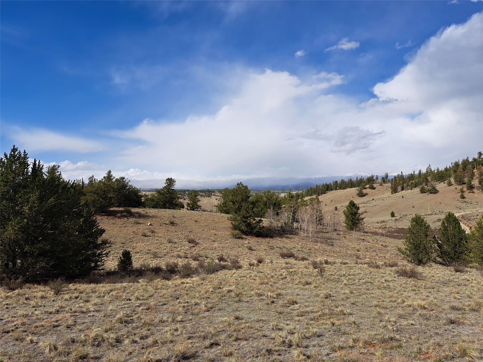 1411 Travois Road Como, CO 80456 - Photo 4 of 11 a view of a lake with a mountain in the background