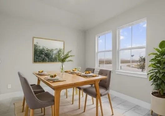 a small space with a window