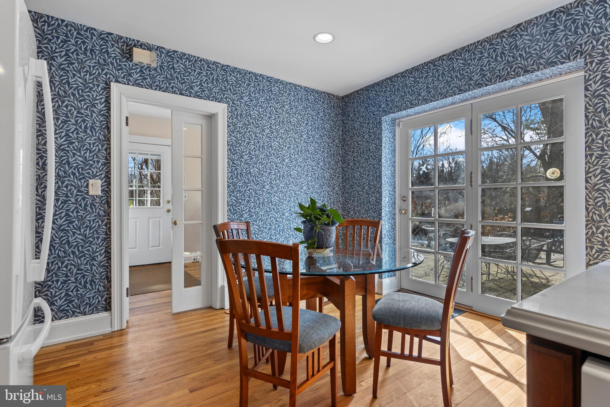 345 Llandrillo Road Bala Cynwyd, PA 19004 - Photo 24 of 54 a view of a dining room with furniture window and wooden floor