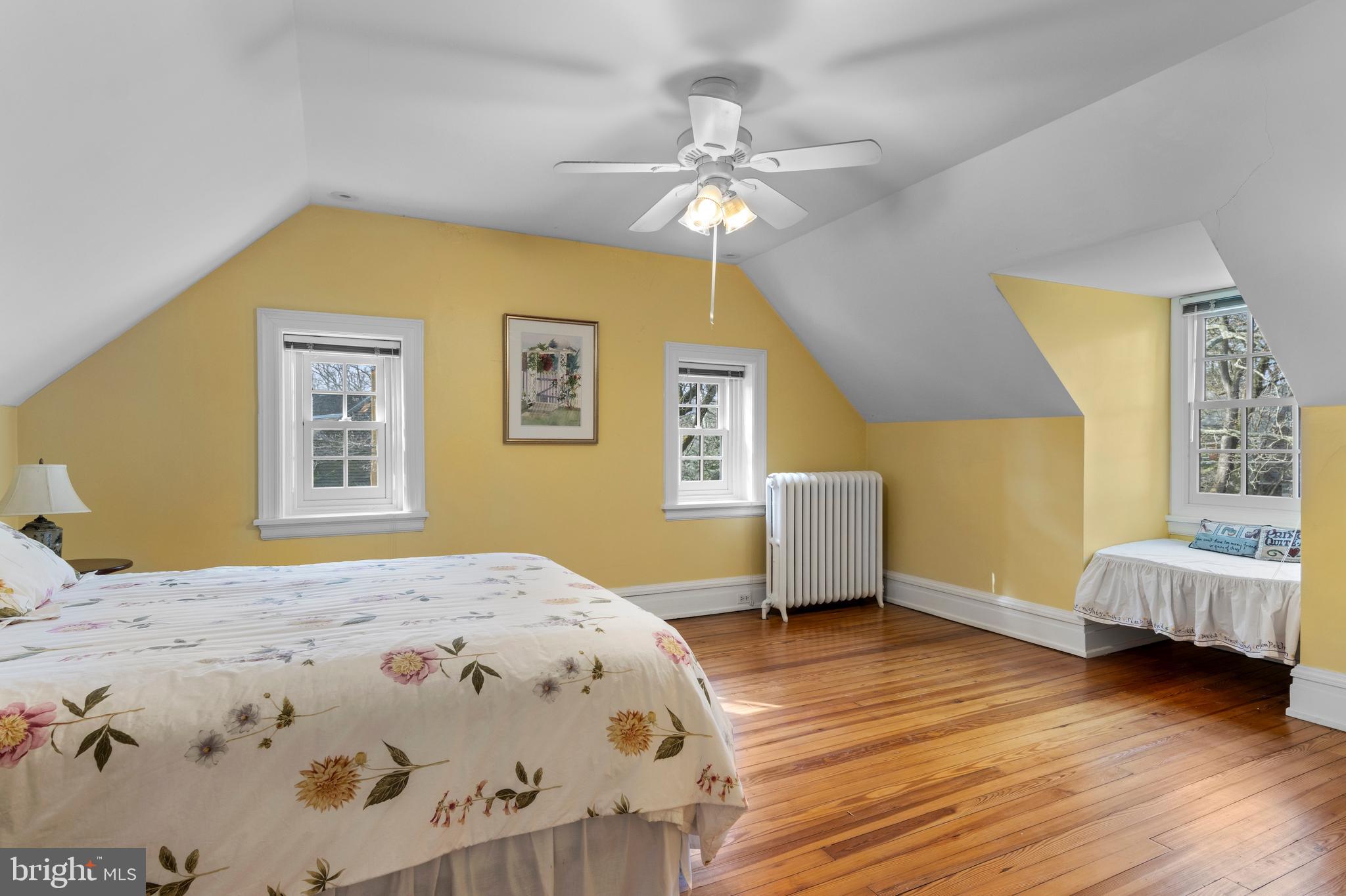 345 Llandrillo Road Bala Cynwyd, PA 19004 - Photo 45 of 54 a bedroom with a bed and wooden floor