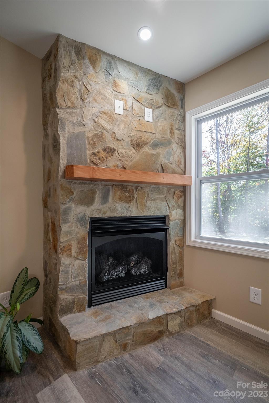 1237 Coffey Road Morganton, NC 28655 - Photo 9 of 19 a living room with a fireplace
