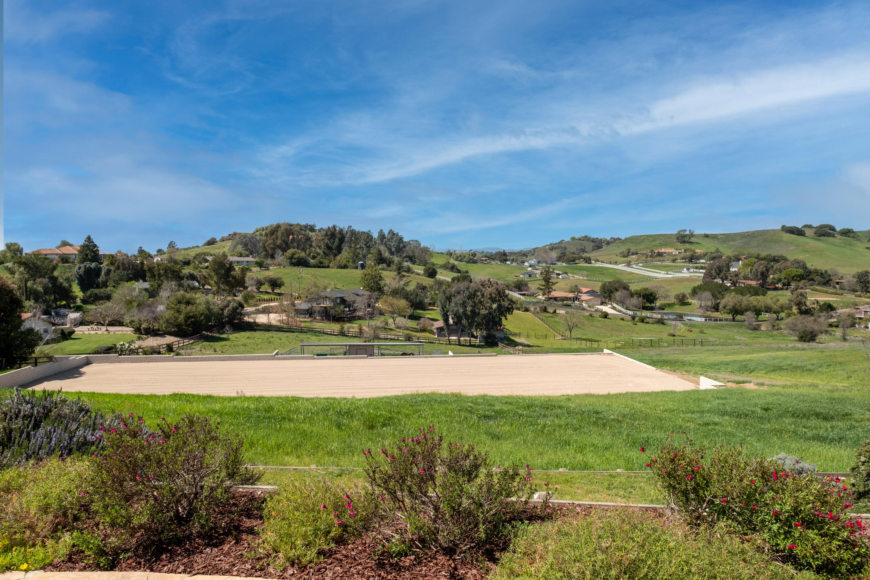 851 Adobe Creek Road Solvang, CA 93463 - Photo 41 of 46 a view of grassy field with ocean