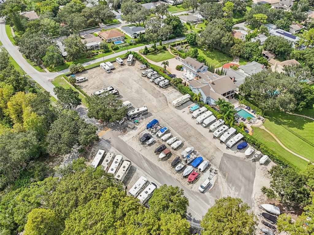 3140 Highlands Boulevard, Unit F Palm Harbor, FL 34684 - Photo 57 of 78 an aerial view of a city and mountain