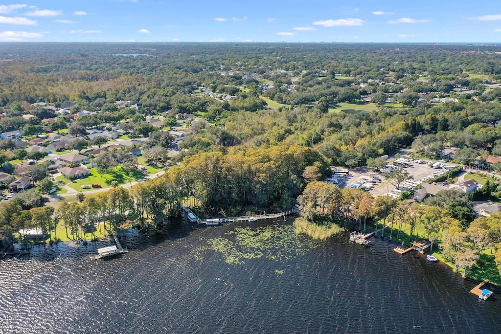 3140 Highlands Boulevard, Unit F Palm Harbor, FL 34684 - Photo 63 of 78 an aerial view of multiple house
