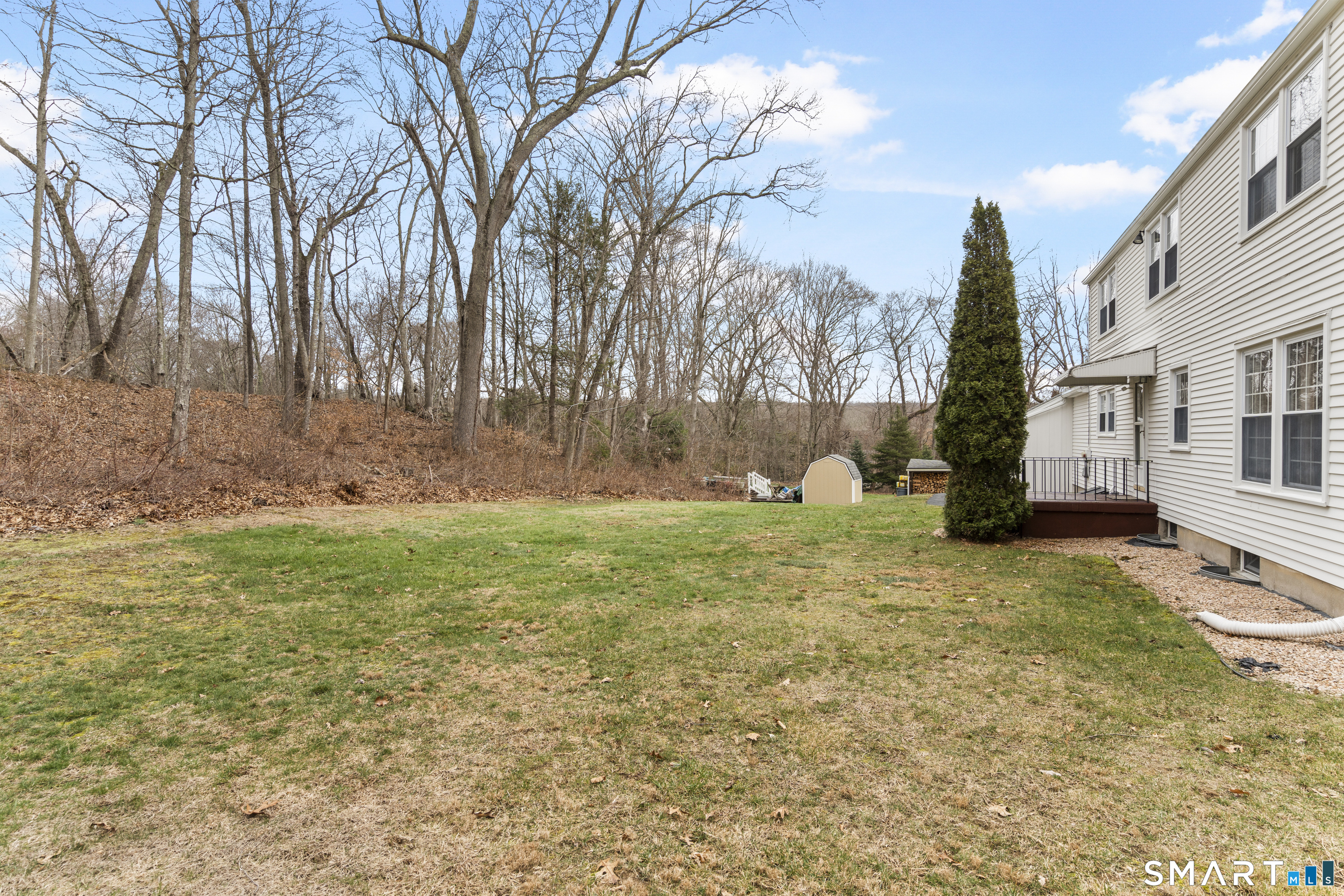 20 Inchcliffe Drive Ledyard, CT 06335 - Photo 34 of 40 a view of a yard with tree s