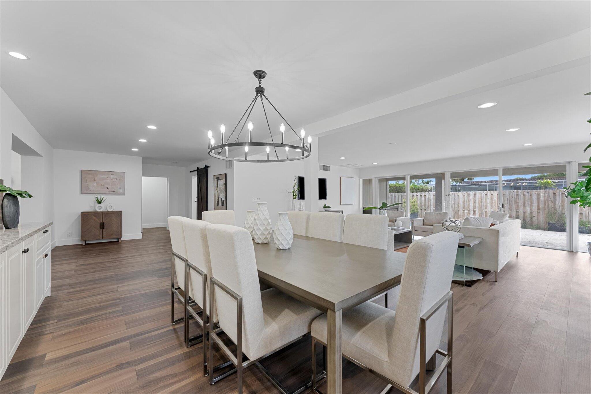 5412 Arthur Street Hollywood, FL 33021 - Photo 23 of 67 a view of a dining room with furniture