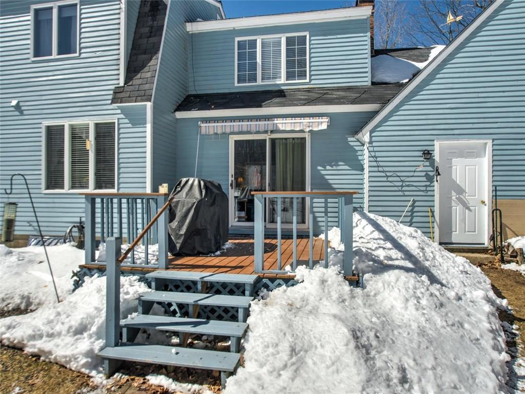 40 Chapman Road Harrison, ME 04040 - Photo 33 of 34 Rear Deck