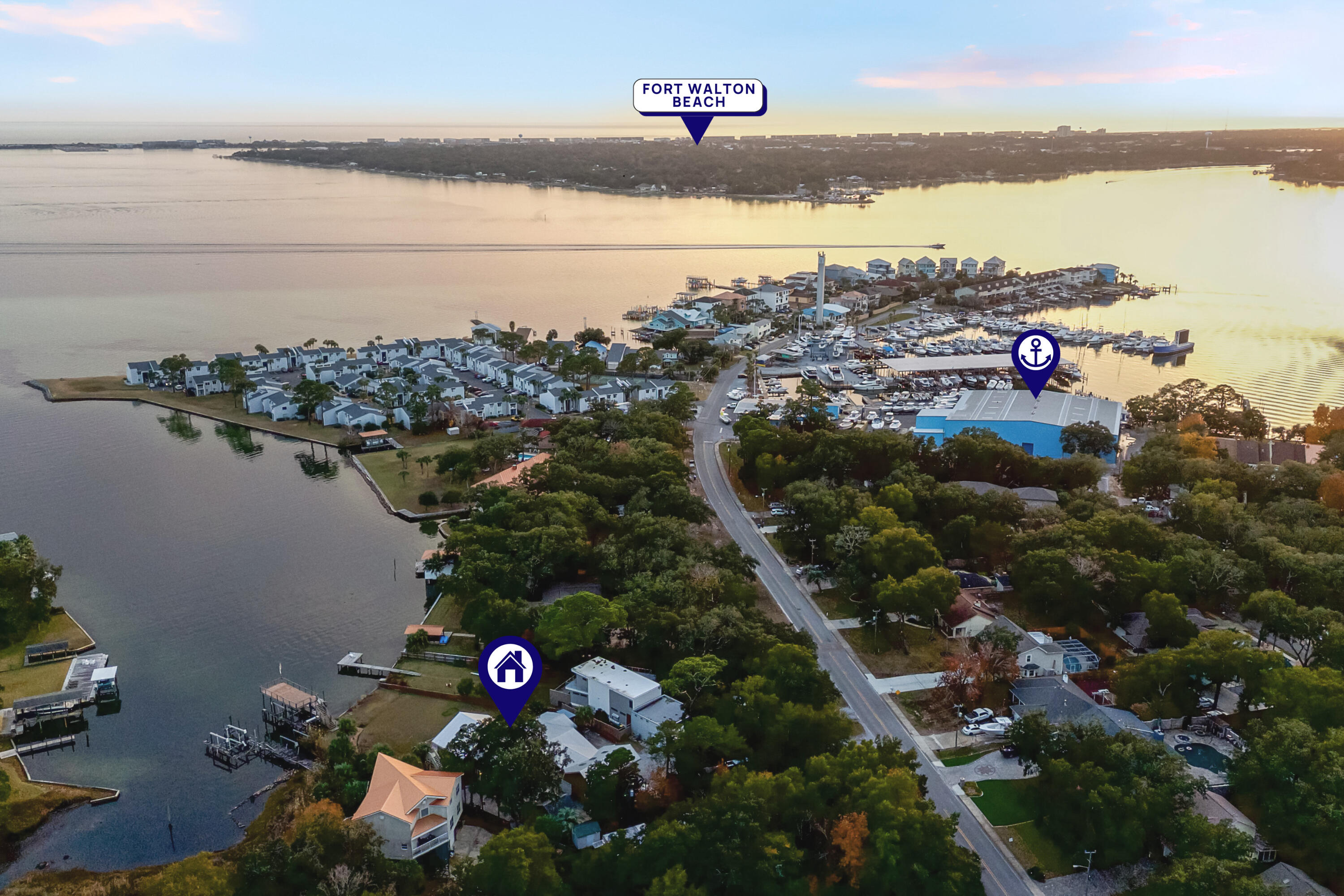 27 Old Ferry Road Shalimar, FL 32579 - Photo 140 of 147 27OldFerryDrone-4