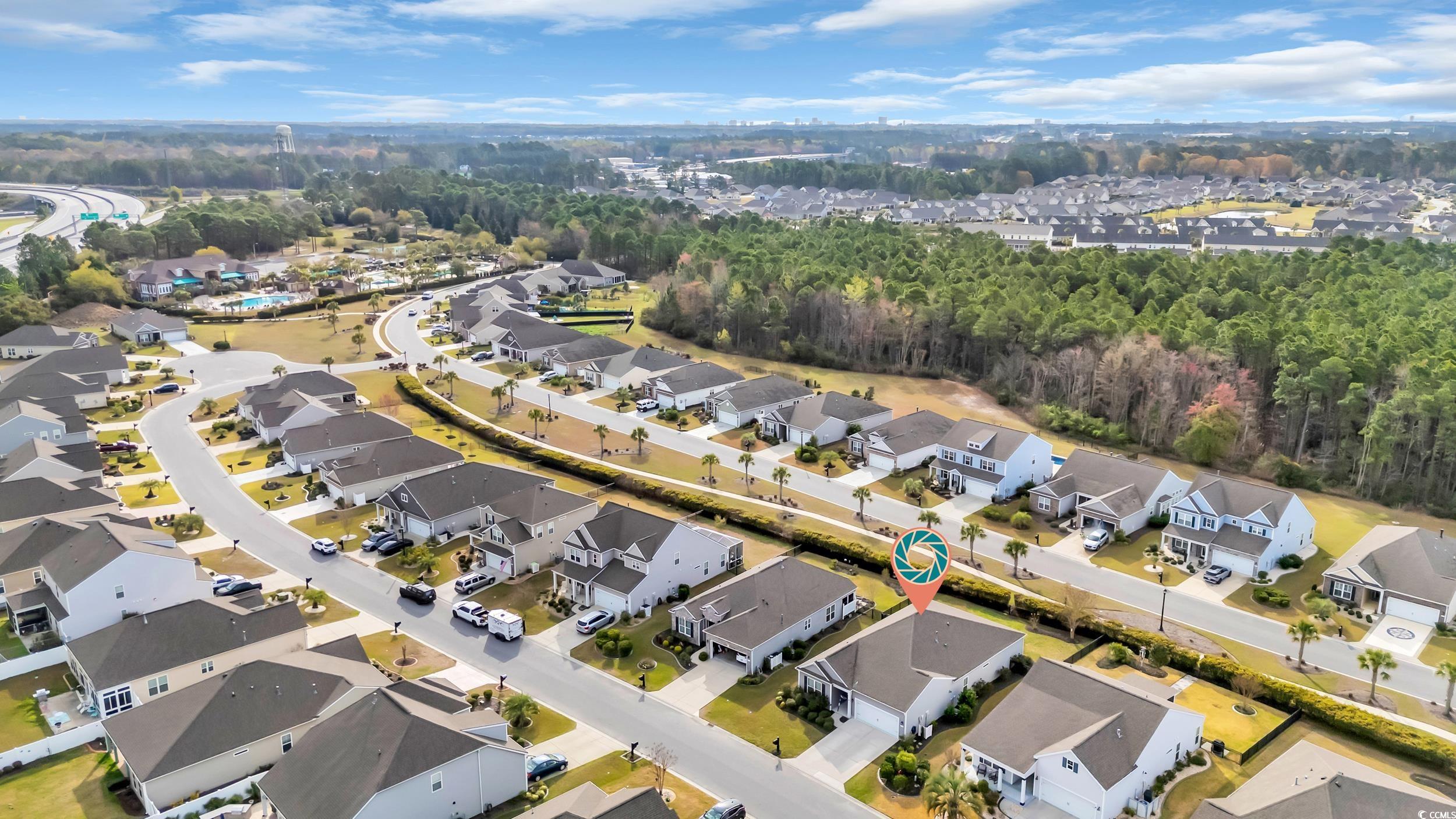 351 Firenze Loop Myrtle Beach, SC 29579 - Photo 33 of 37 Aerial view featuring a residential view