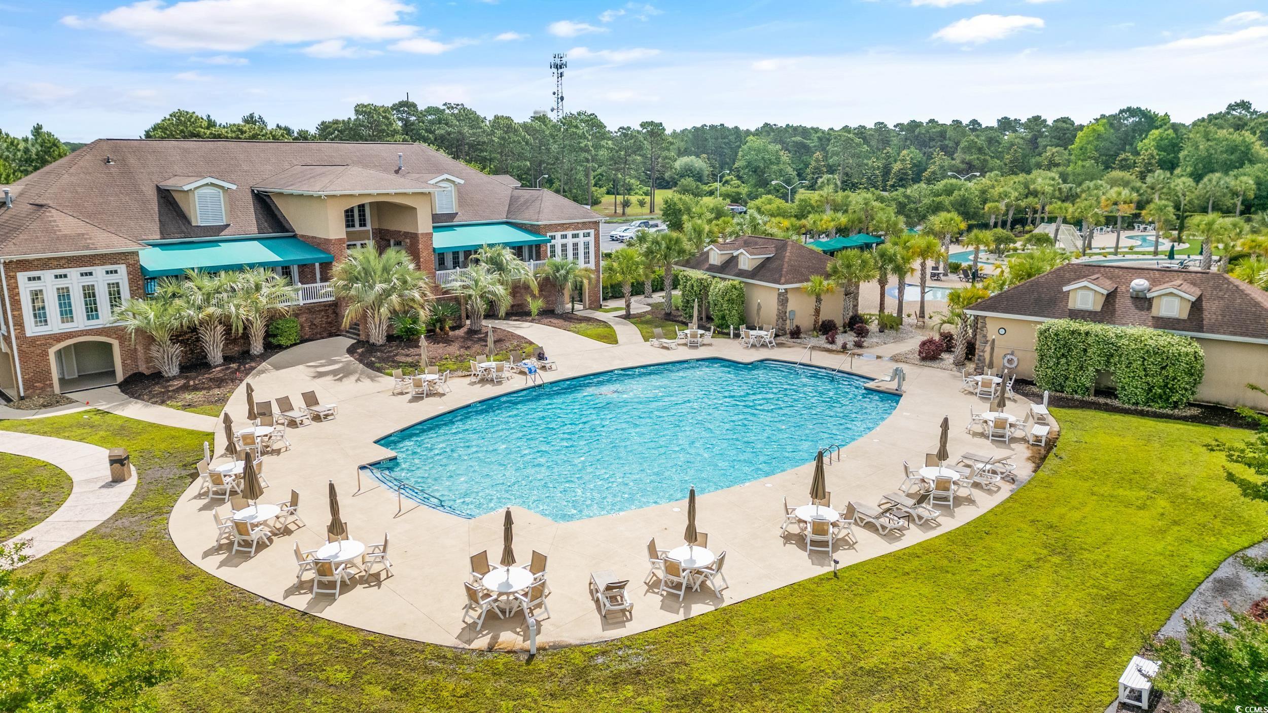 351 Firenze Loop Myrtle Beach, SC 29579 - Photo 36 of 37 Pool with a patio