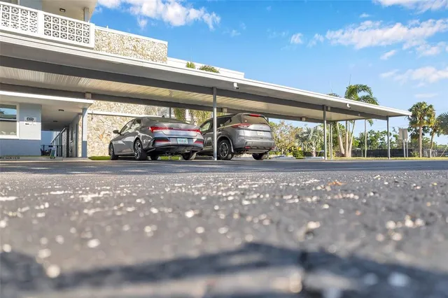 a view of a city with an ocean view