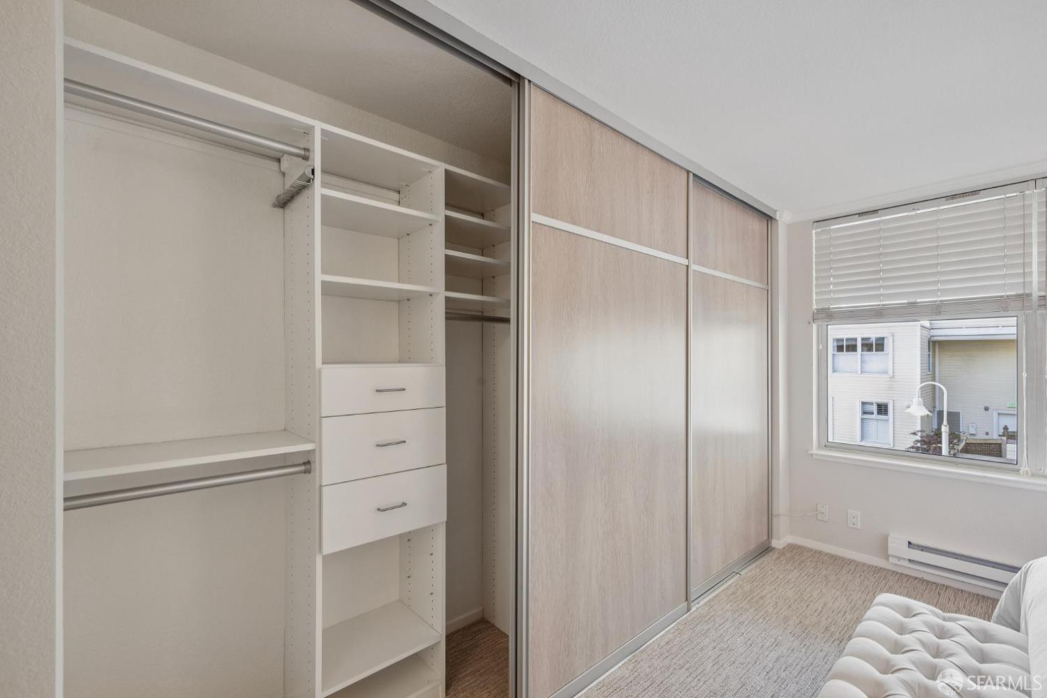 2075 Sutter Street, Unit 215 San Francisco, CA 94115 - Photo 7 of 14 a view of closet area