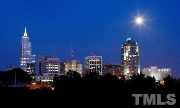 3428 Apache Drive Raleigh, NC 27609 - Photo 14 of 15 a city view with tall buildings