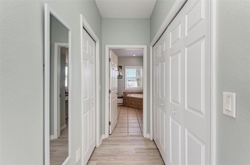 201 57th Street Holmes Beach, FL 34217 - Photo 26 of 48 a view of a hallway with a livingroom and a hallway