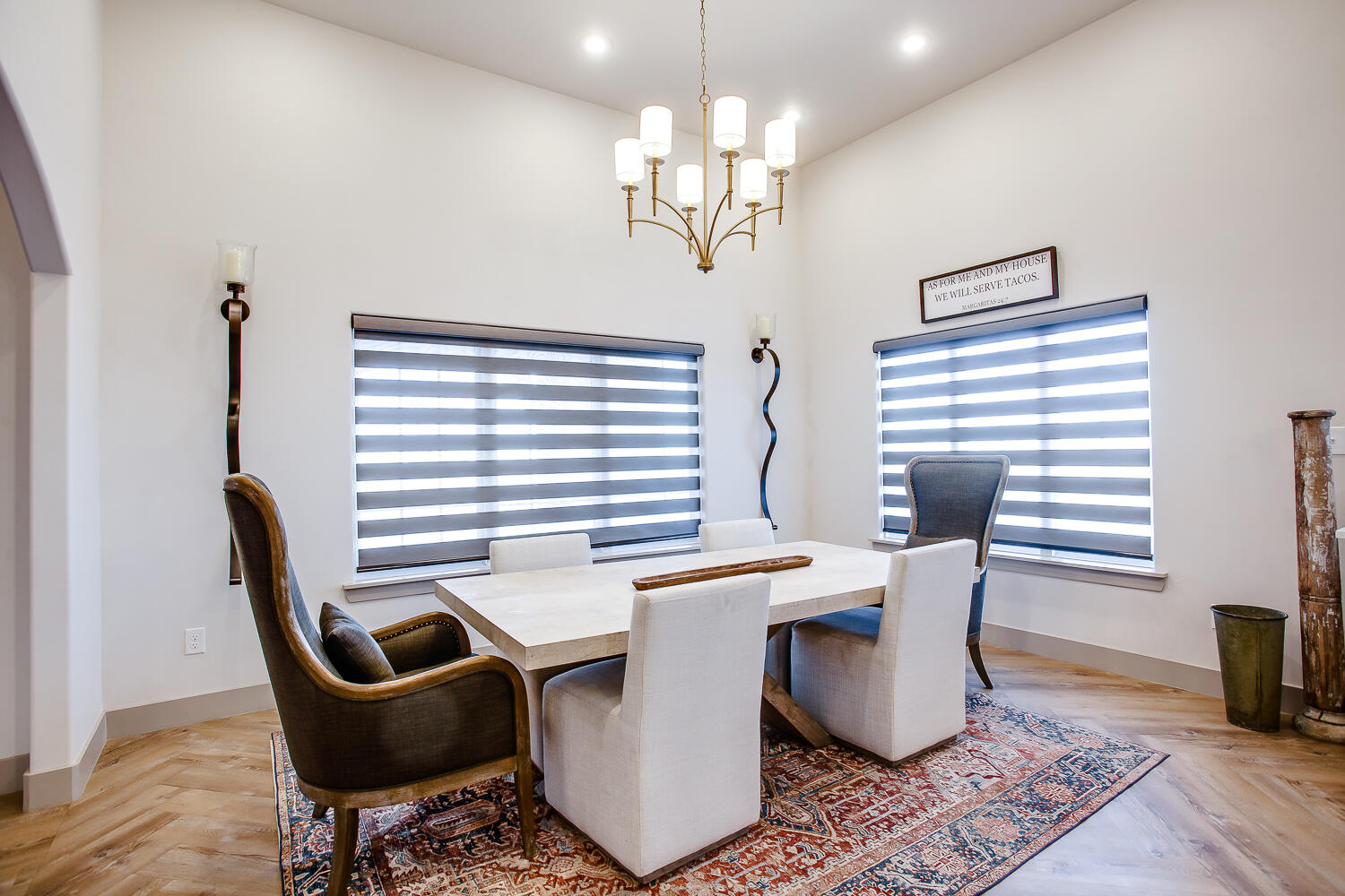 7601 53rd Street Lubbock, TX 79407 - Photo 8 of 33 a view of a dining room with furniture and wooden floor