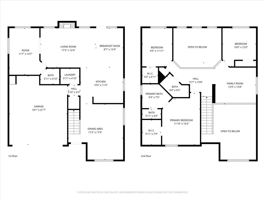 720 Pheasant Road Saginaw, TX 76131 - Photo 38 of 40 a picture of floor plan