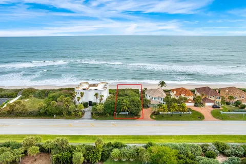 a view of an ocean and beach