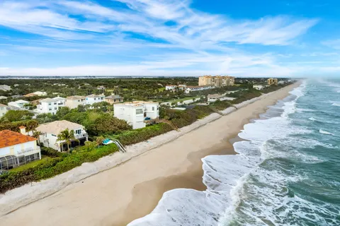 a view of an ocean from a balcony