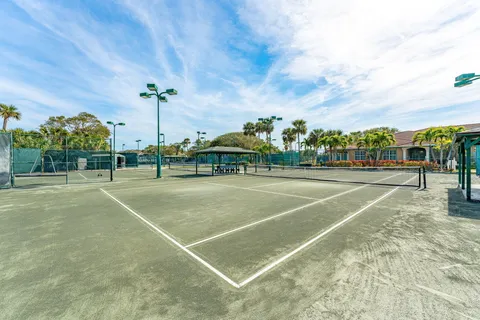 a view of a tennis court