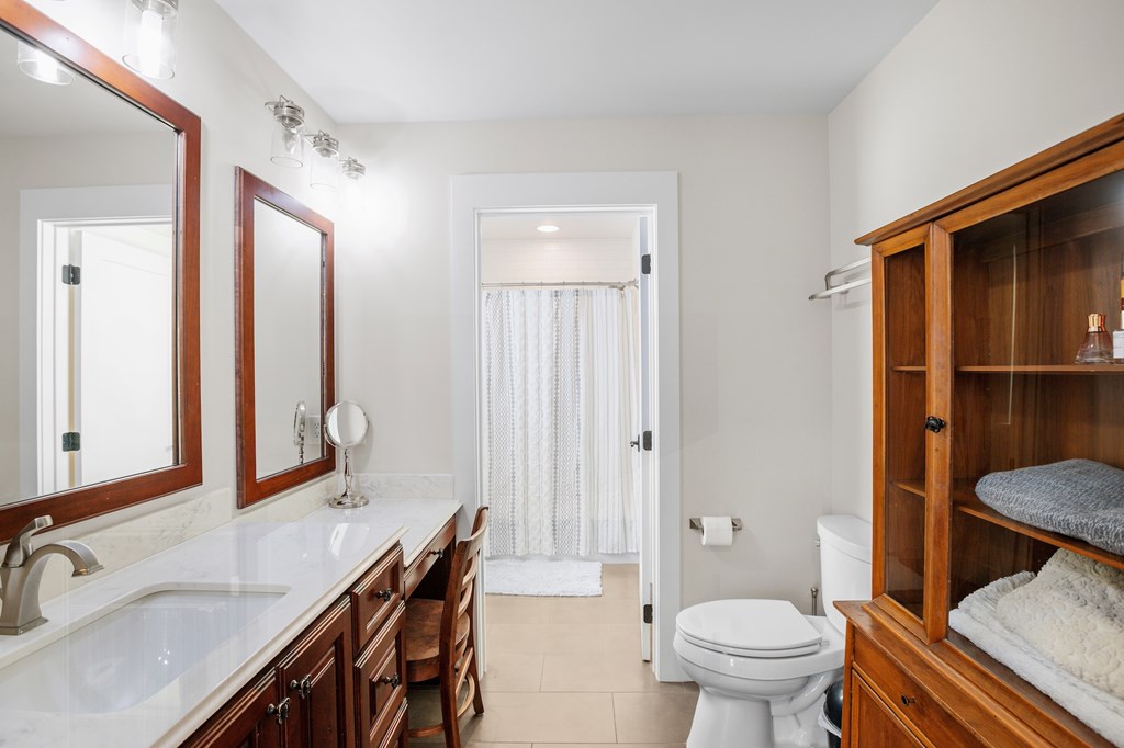210 Dally Road Comfort, TX 78013 - Photo 41 of 79 3rd bath- Upstairs - Vanity and Toilet A