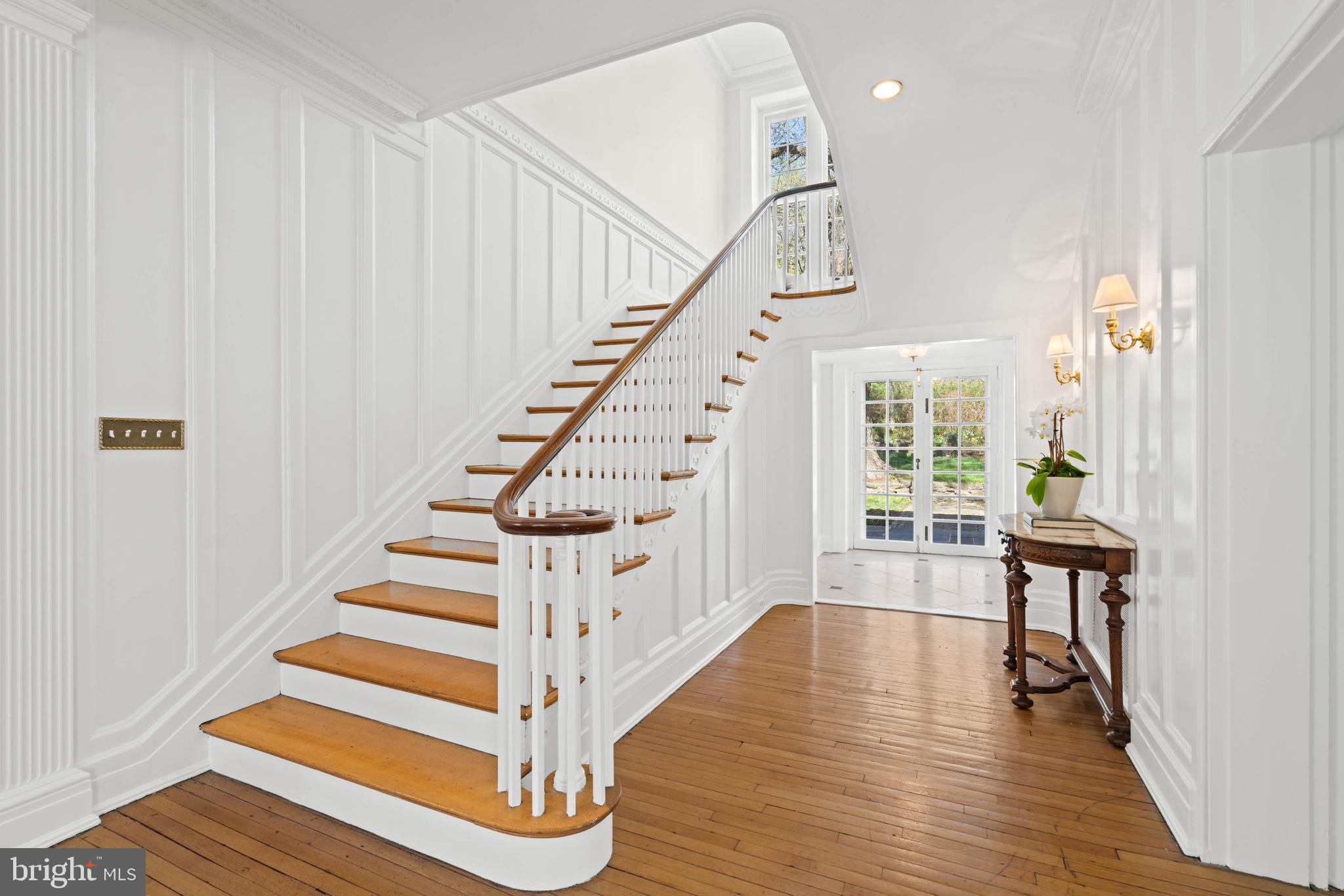 2325 Porter Street Northwest Washington, DC 20008 - Photo 17 of 50 a view of entryway and hall with wooden floor