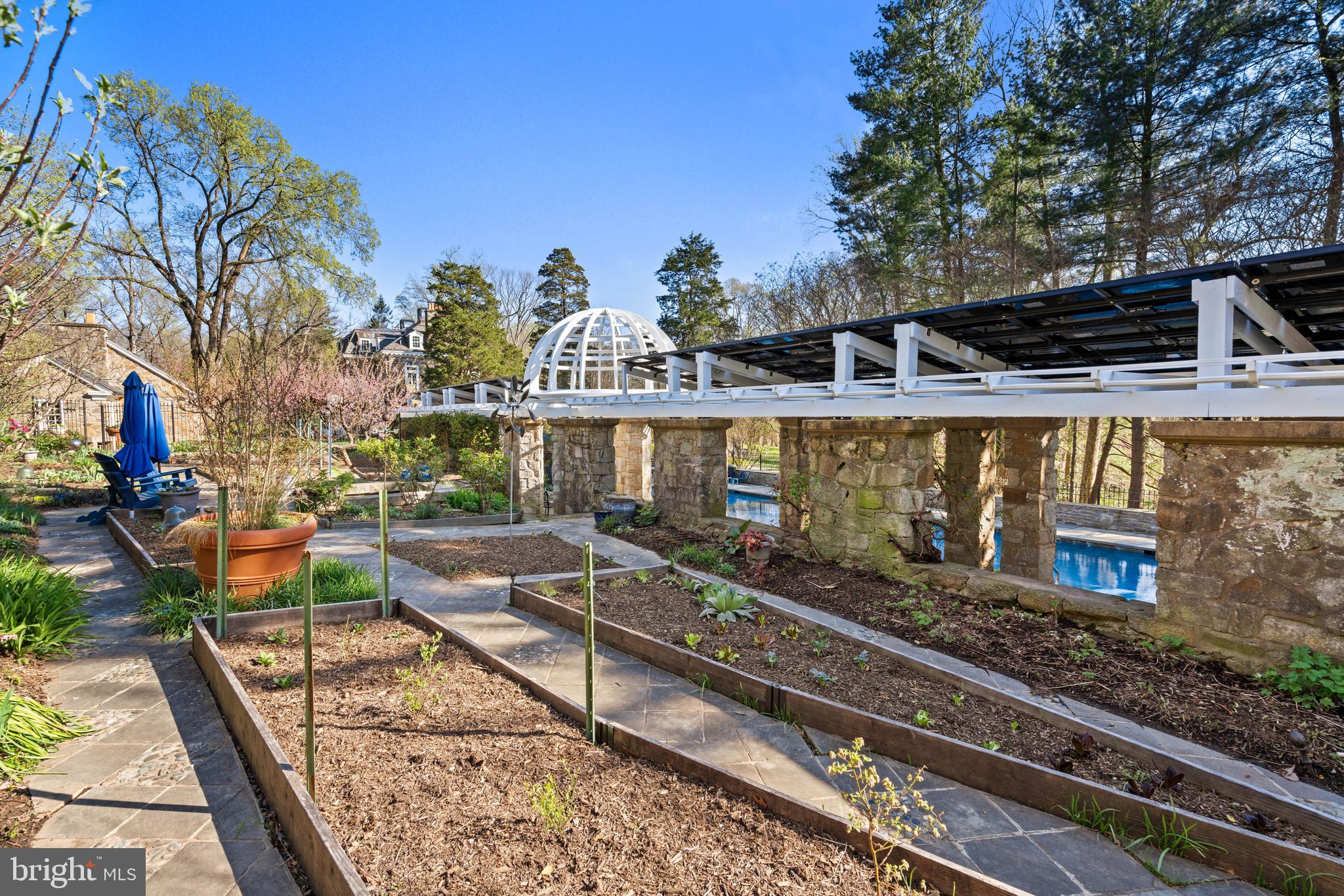 2325 Porter Street Northwest Washington, DC 20008 - Photo 39 of 50 a view of a house with a yard from a balcony