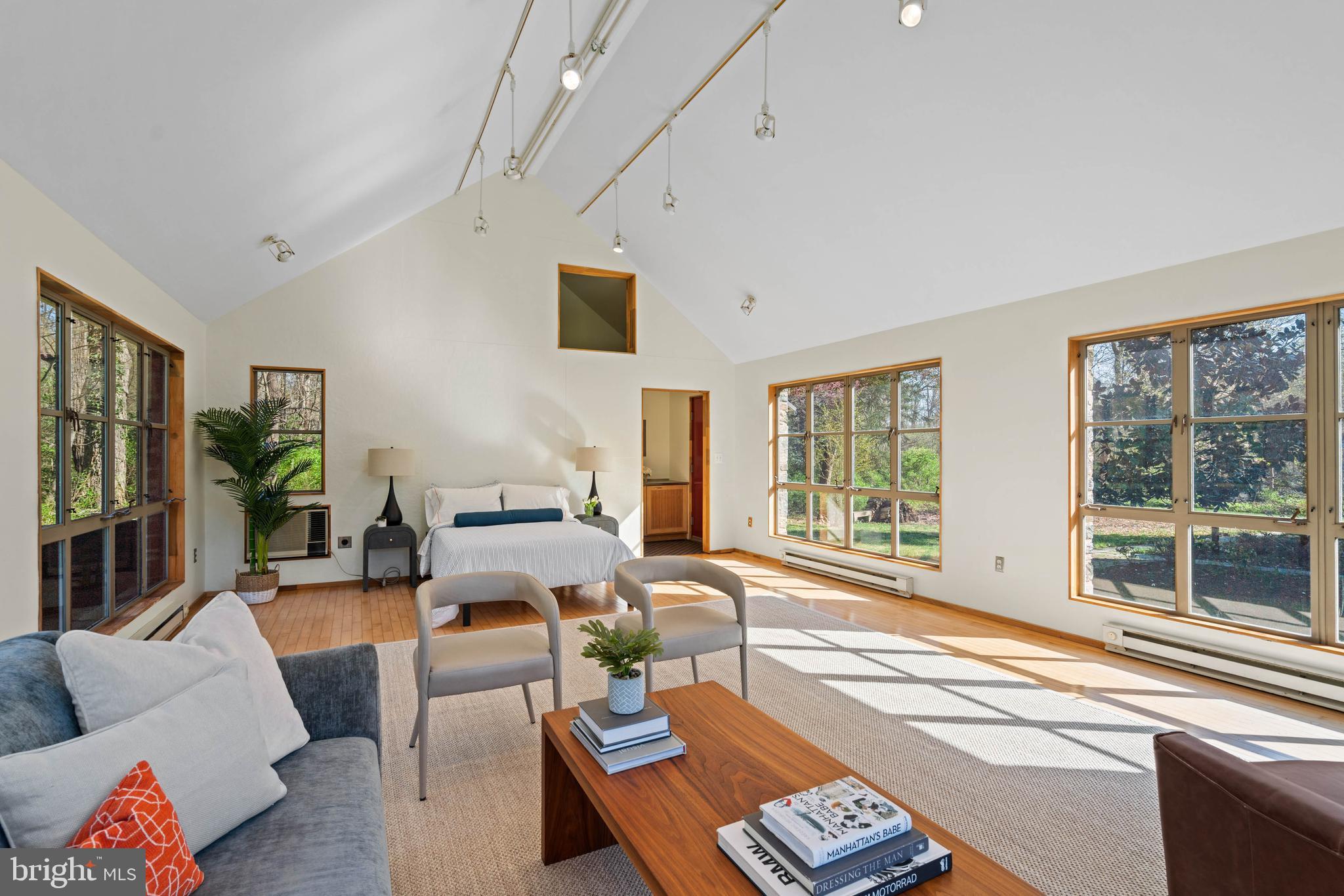 2325 Porter Street Northwest Washington, DC 20008 - Photo 43 of 50 a living room with furniture and a large window