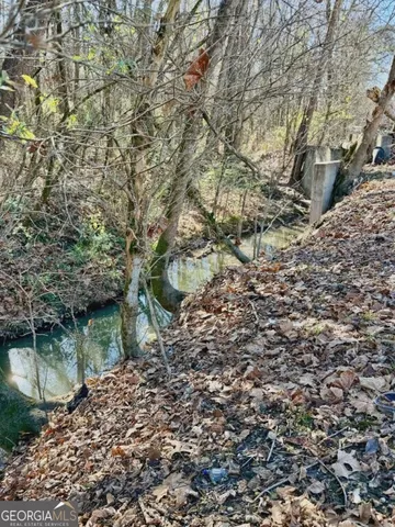 a view of a lake with a tree