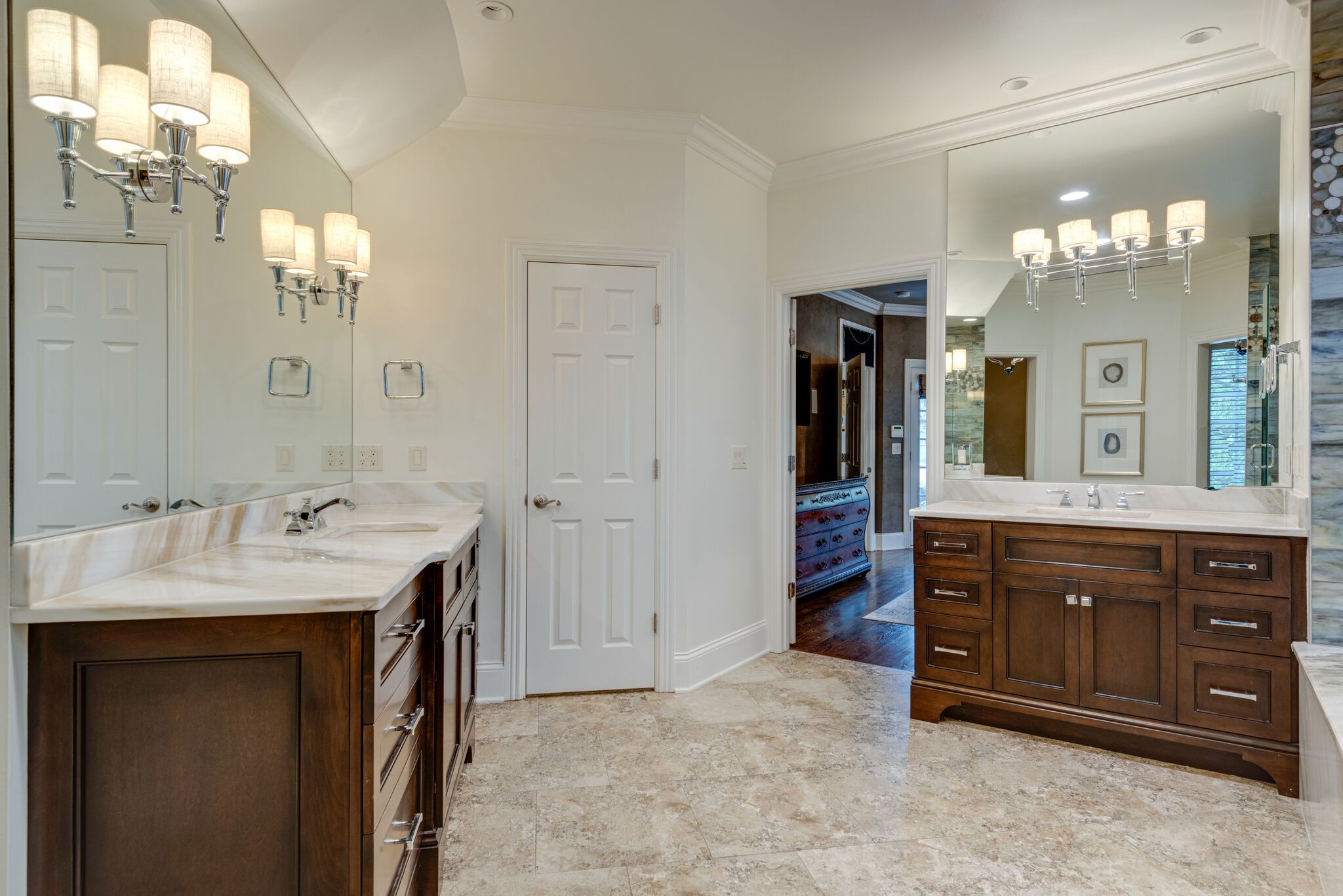 1432 Willowbrooke Circle Franklin, TN 37069 - Photo 21 of 41 a bathroom with a sink vanity and a mirror