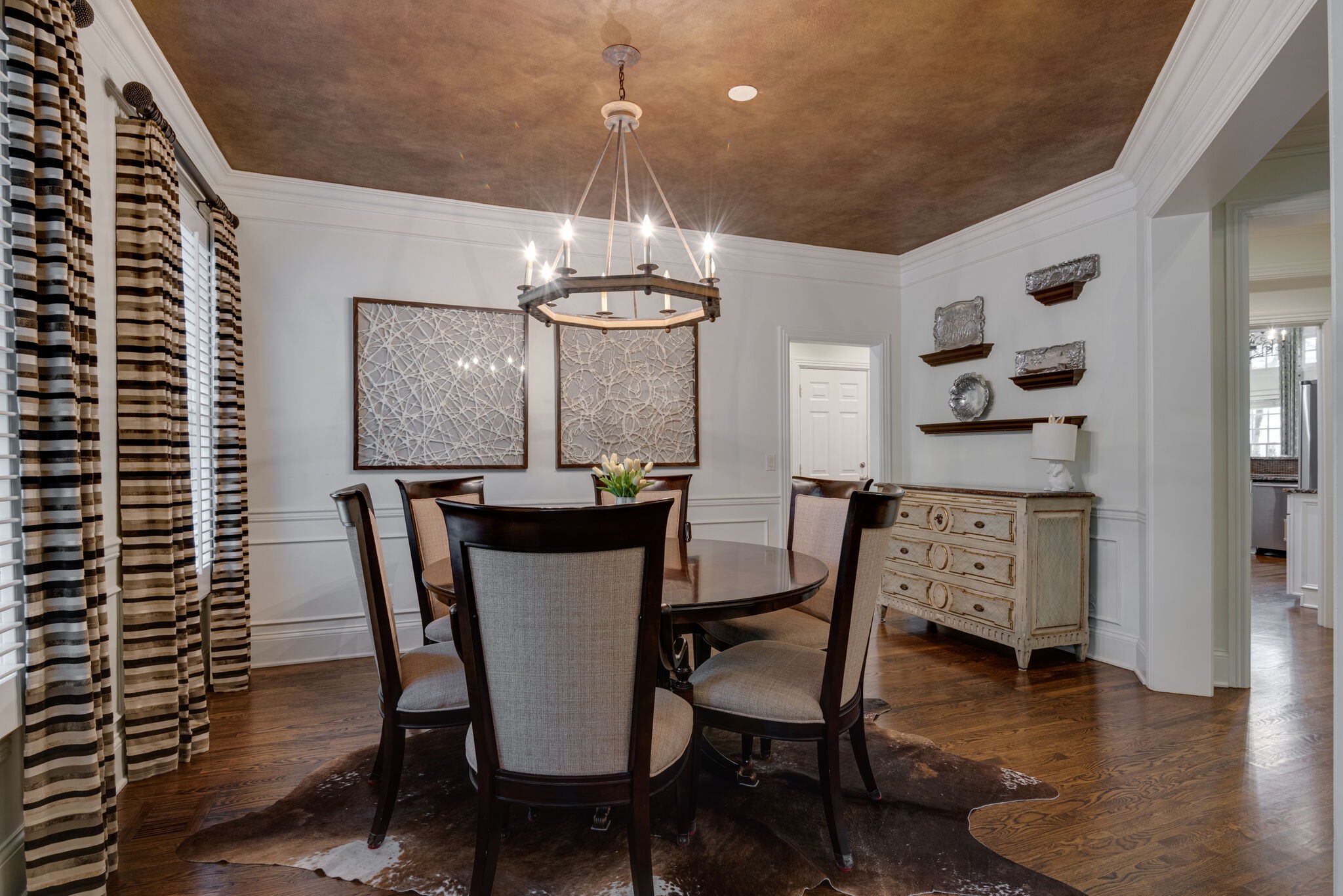 1432 Willowbrooke Circle Franklin, TN 37069 - Photo 5 of 41 a view of a dining room with furniture and wooden floor