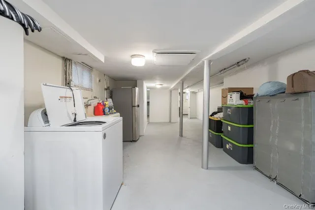 a room with storage and utility