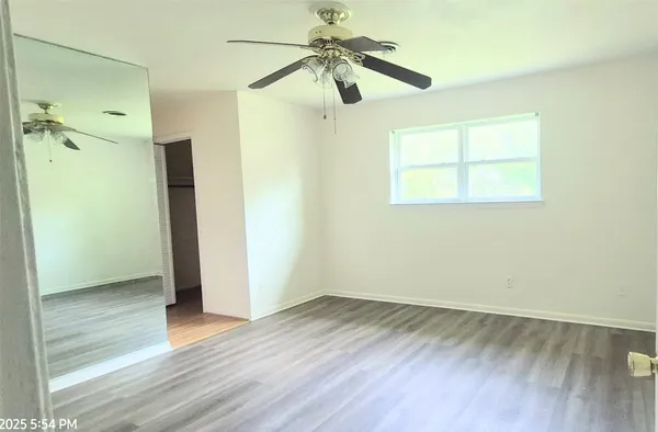 wooden floor in an empty room