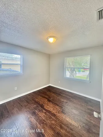 wooden floor in an empty room