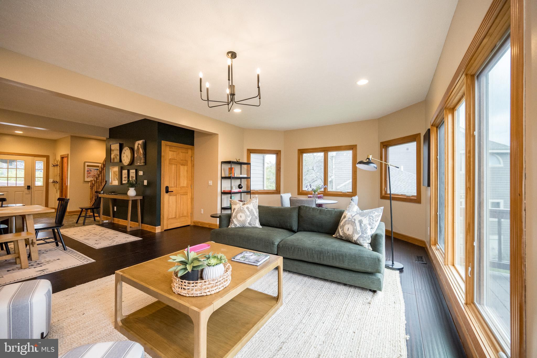 147 Marsh Hill Road McHenry, MD 21541 - Photo 19 of 60 a living room with furniture and a wooden floor