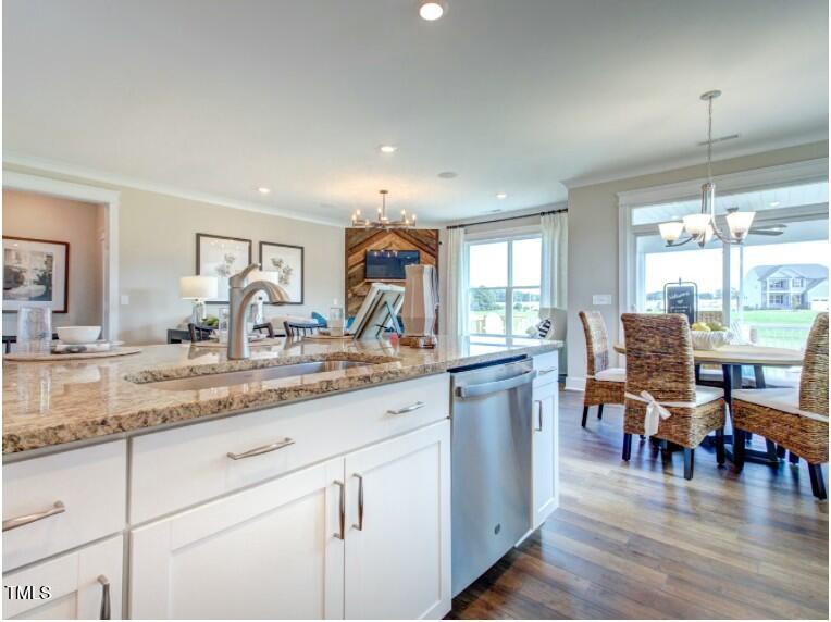 0 Boykin Road Sims, NC 27880 - Photo 13 of 48 a kitchen with counter space dining table and chairs