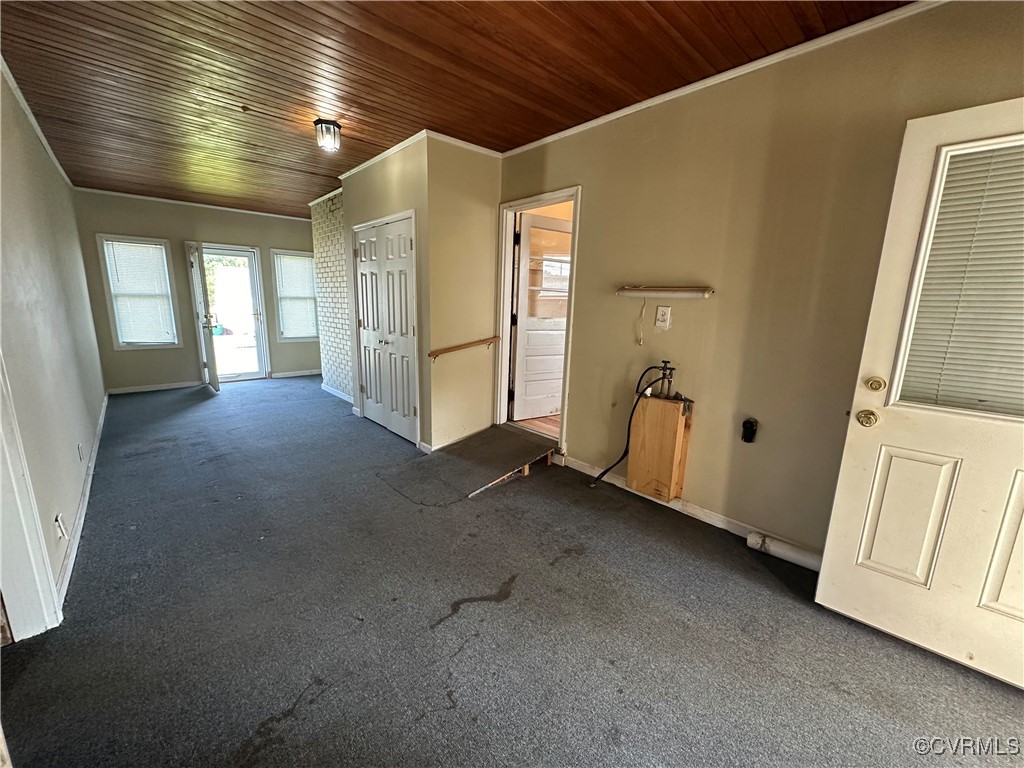 3415 Virginia Street Hopewell, VA 23860 - Photo 17 of 24 a view of empty room with wooden floor and fan