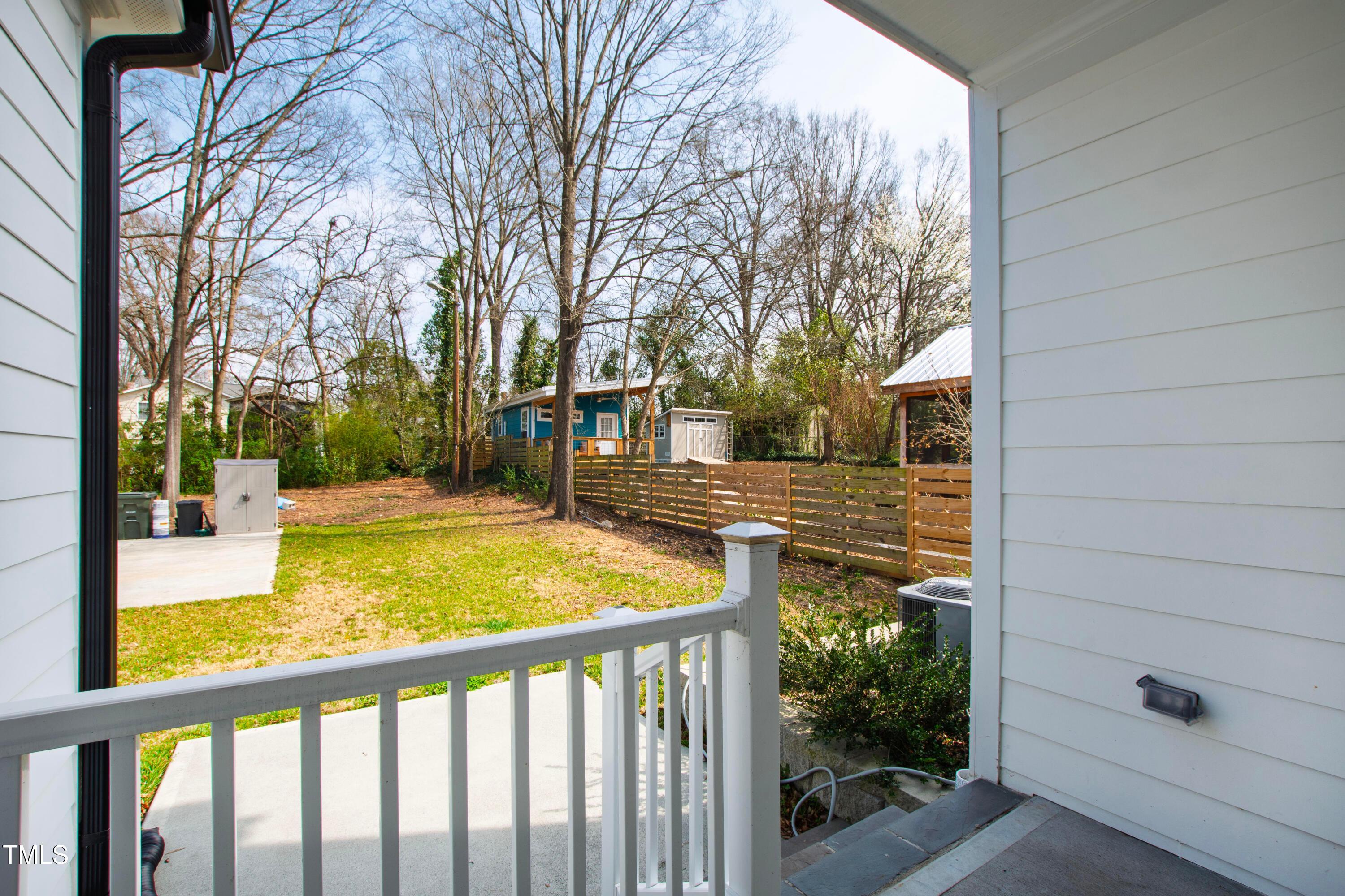 512 Spruce Street, Unit A Durham, NC 27703 - Photo 33 of 36 a view of swimming pool from a balcony