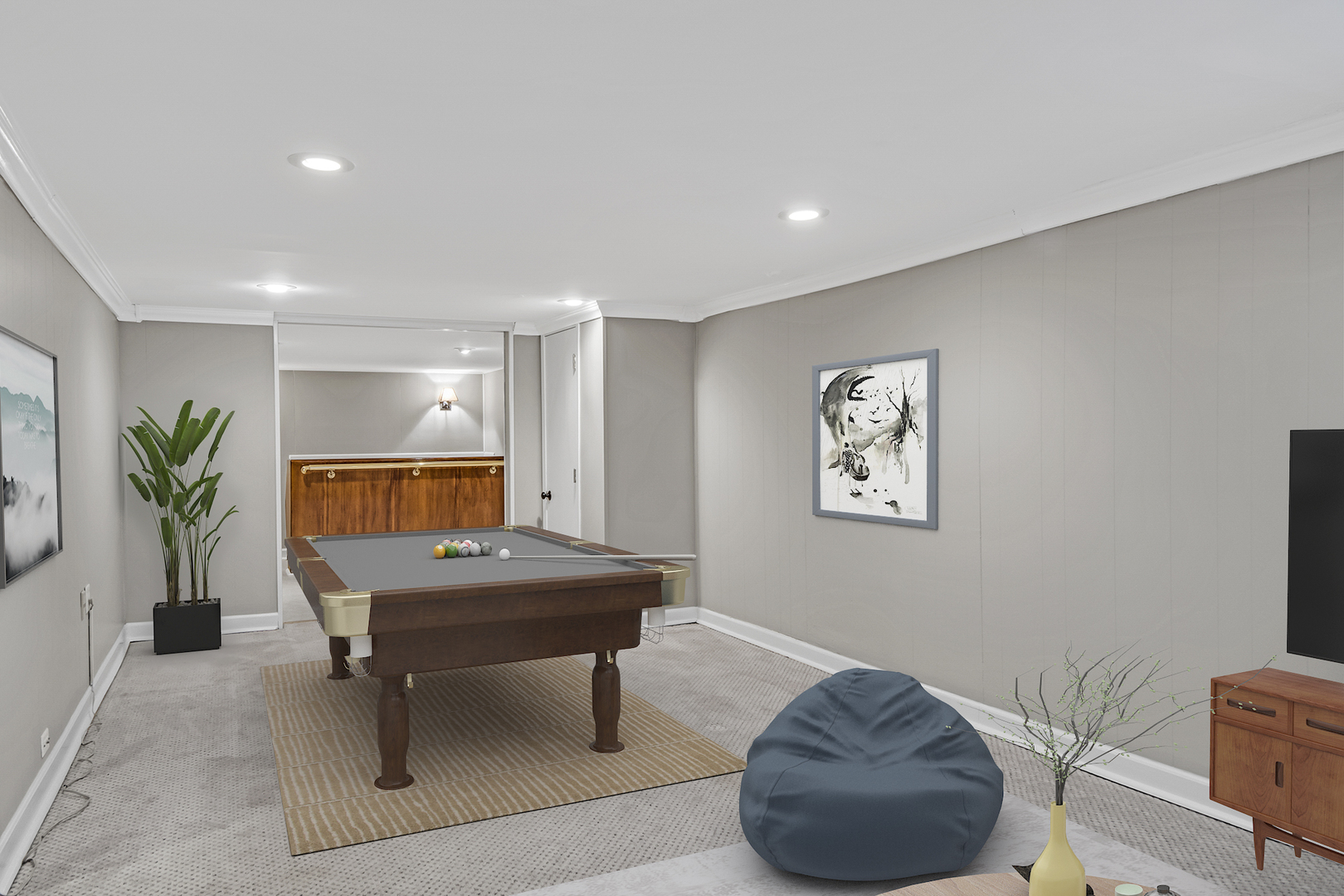 657 Chestnut Street Deerfield, IL 60015 - Photo 15 of 25 a living room with furniture and a potted plant