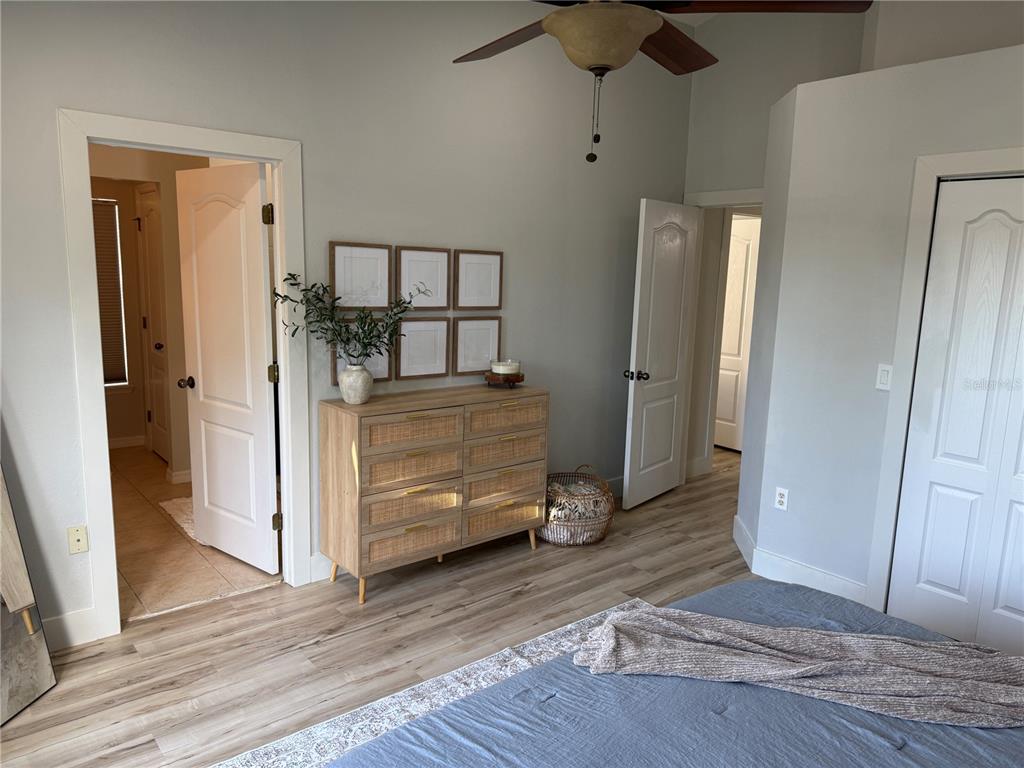 7544 Red Mill Circle New Port Richey, FL 34653 - Photo 23 of 31 a room with closet and a mirror