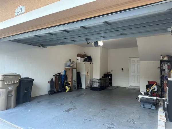 a view of storage and utility room