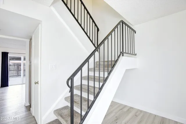 a view of water heater room