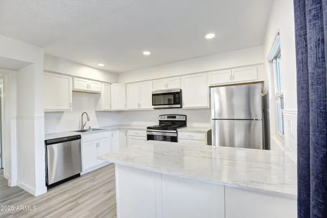 a view of a staircase