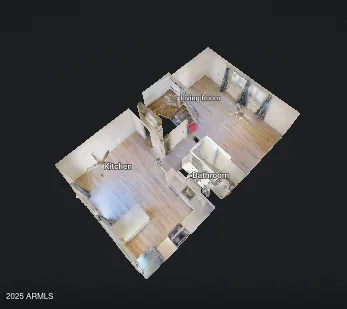 a car parked in garage